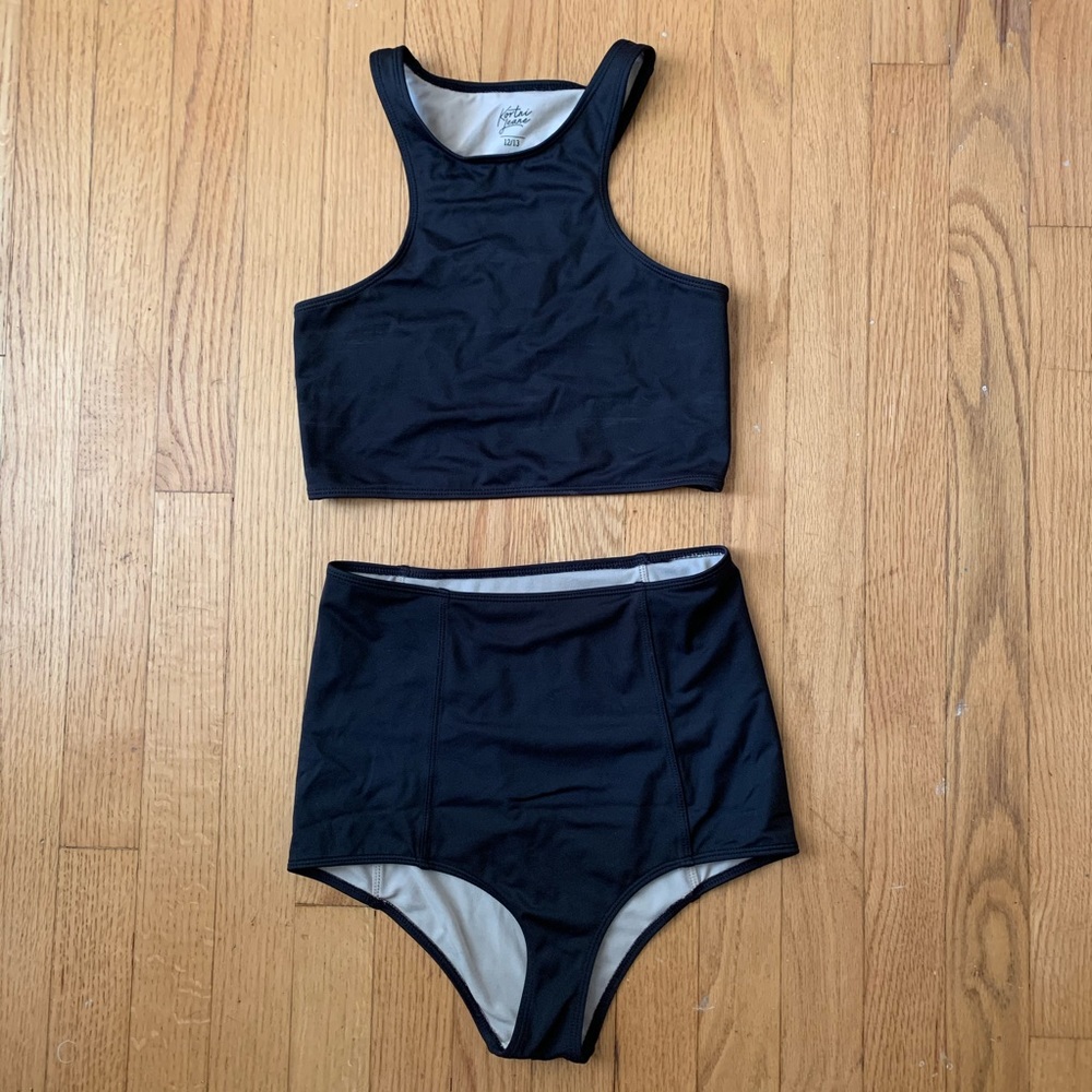 Kortni Jean Black swimsuit